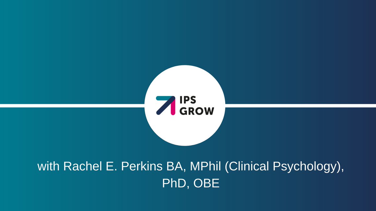 IPSGrow's tweet photo. Yesterday's webinar recording with Dr Rachel Perkins on 'Recovery, Employment and IPS', is now available via the IPS workspace on the NHS Collaboration Platform. Access it here: https://t.co/o99dHKgKed 

#IPS #recovery #webinar #employment #mentalhealth https://t.co/V2dM09tmBv