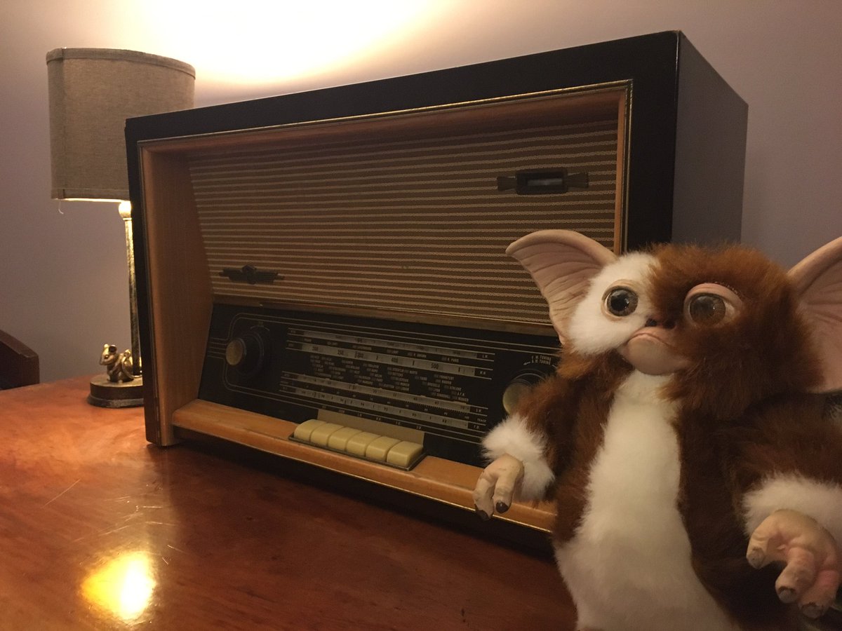 “The Spirit of the Radio” Wonder of this baby still works? The antique radio, not Gizmo.