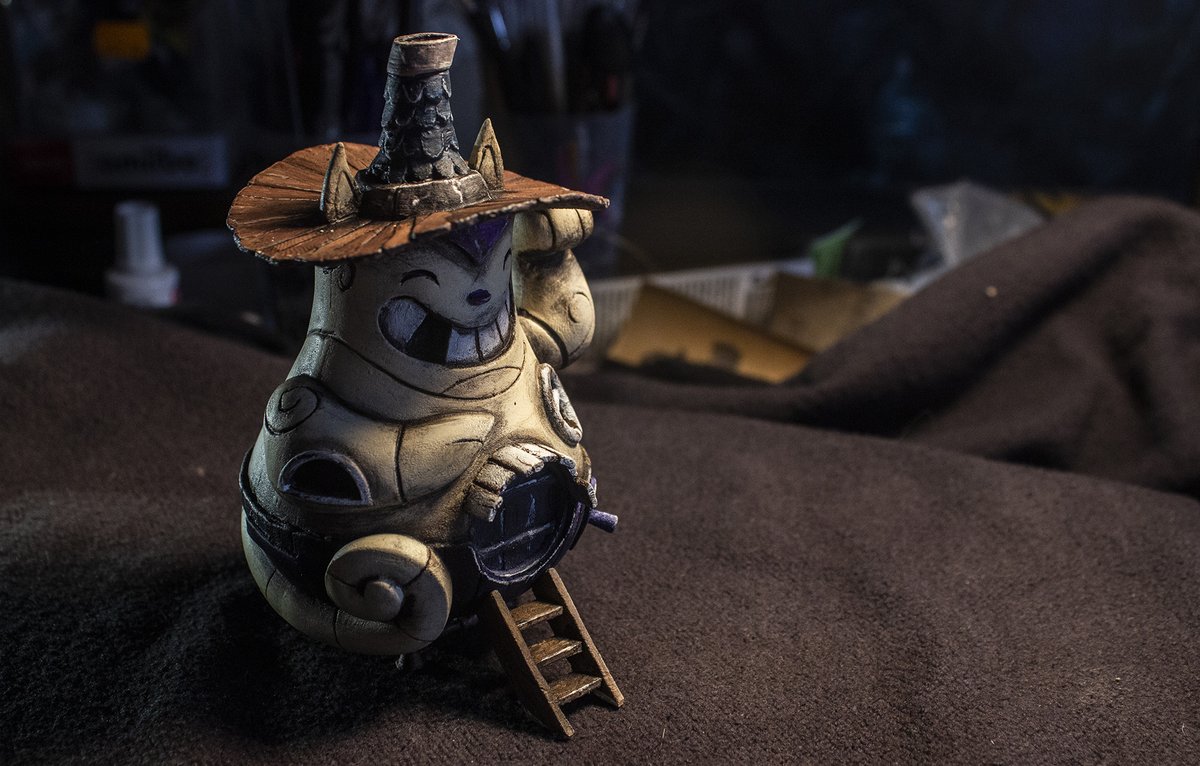 KrigerDrawing's tweet photo. Today I am happy to finally be able to share my new piece with you. Which was sculpted on Zbrush by a talented artist
https://t.co/cL2Jh0ZRey

#Cathouse #Cat #3Dprinting #art #artist #painting #crafting  #conceptart #zbrush #fantasy https://t.co/lFVCp5tFQl