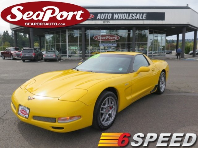 seaportauto's tweet photo. TGIF! Why not treat yourself to a spin in this GORGEOUS 2004 Chevrolet Corvette? Details at https://t.co/ZdCThl6bSM #acarforeveryone #anotherhappycustomer https://t.co/nclJZkOap5