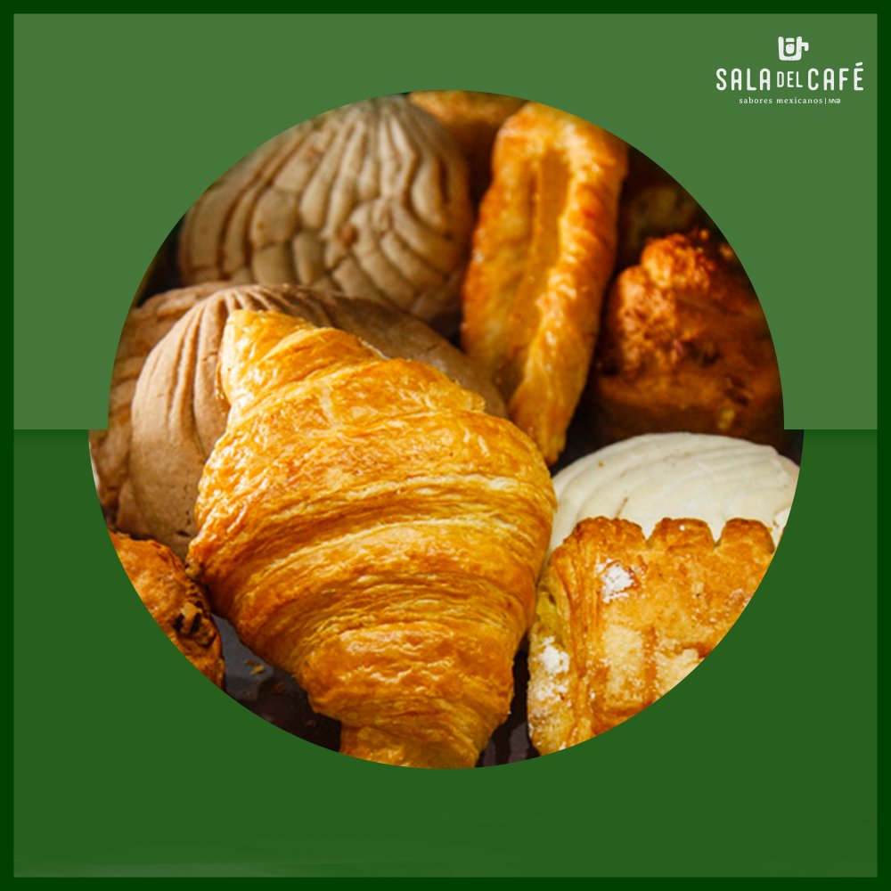 SalaGastro's tweet photo. As we Mexicans say : "all griefs with bread are less". Come and try our delicious sweet bread accompanied with the best coffee. Find us at Museo de Antropología https://t.co/PGo5y5WaZC