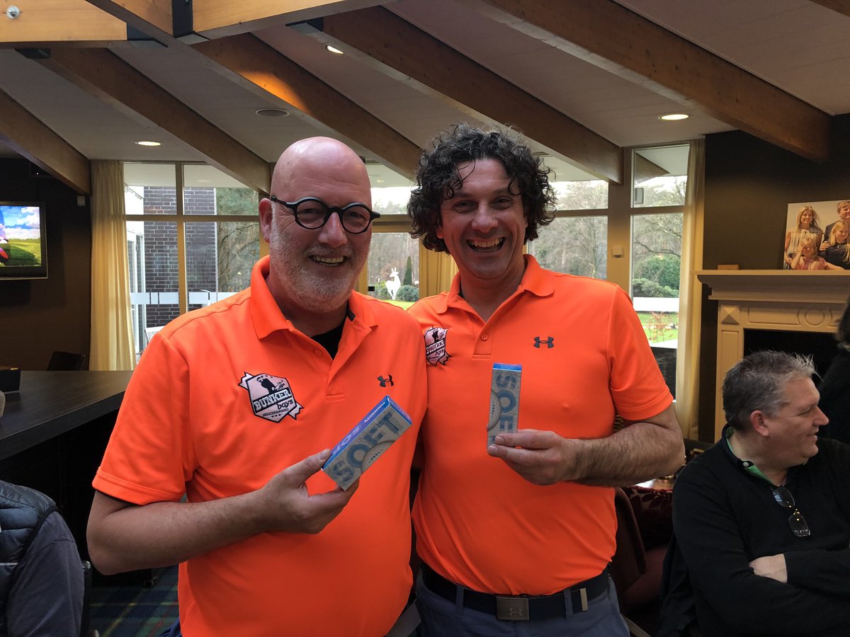 ACS Cleaning, Xander van de Kamp en Gerald Driessen, winnen vandaag de 3e ronde van de businessgolf wintercompetitie. 
Ze wisten samen een score van 24 punten over 9 holes neer te zetten, wat voldoende bleek voor de eerste plaats.
Proficiat mannen!