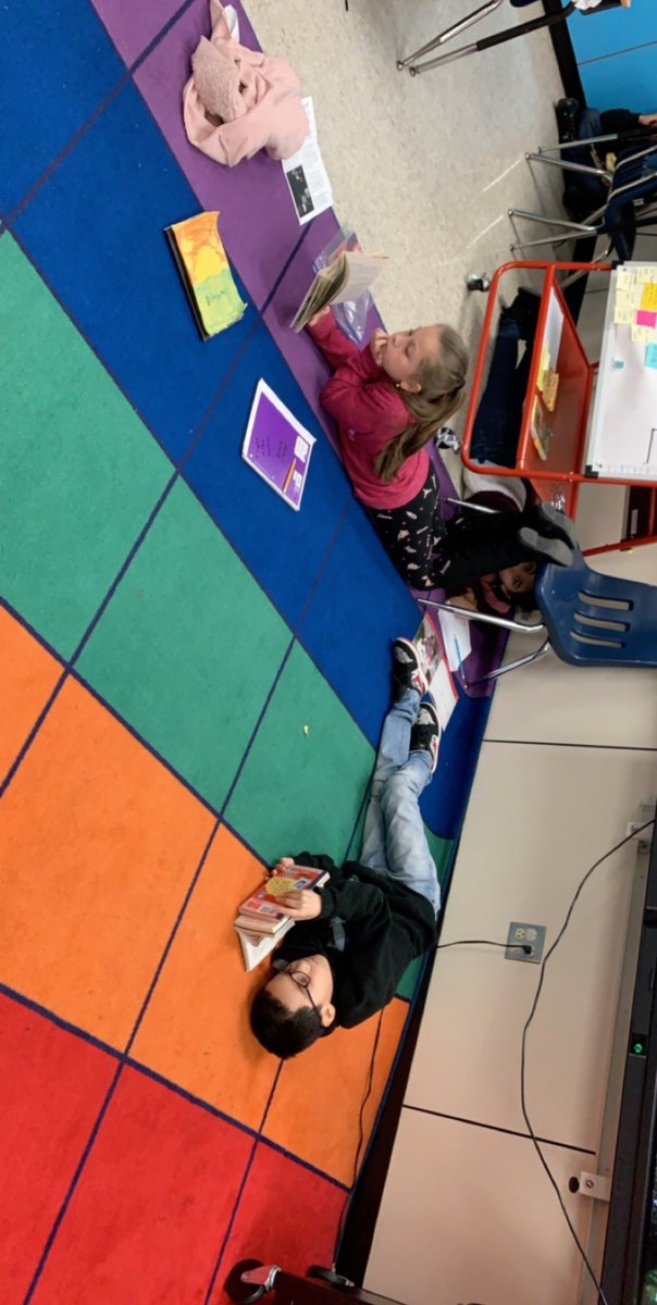 MsLaPaugh's tweet photo. @MsBTeamBishop @StephensES_AISD After a hard day one of Boot Camp, Mrs. Avalos and Ms. LaPaugh’s students are busy with Marathon Reading as well!! https://t.co/iG3EgiMXR6