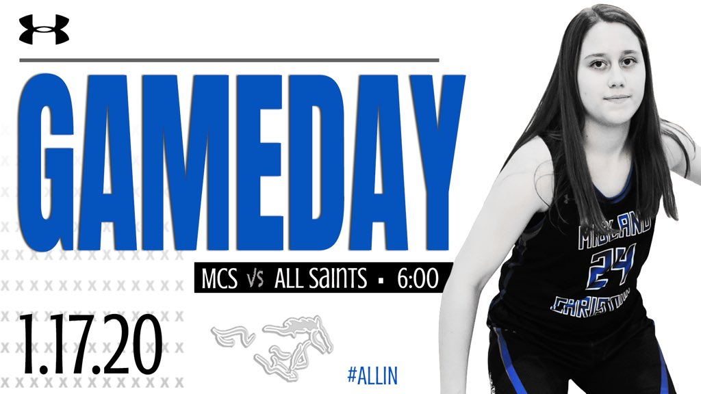 MCSMustangWBB's tweet photo. 🟦💢GameDay💢🟦

🆚 All Saints
📆 Friday 1/17/20
📍 Midland, TX
🏟 @MidChristian 
🕒 6:00 

🏀#PonyUp #MCSALLIN🏀 https://t.co/yimW67qGkM