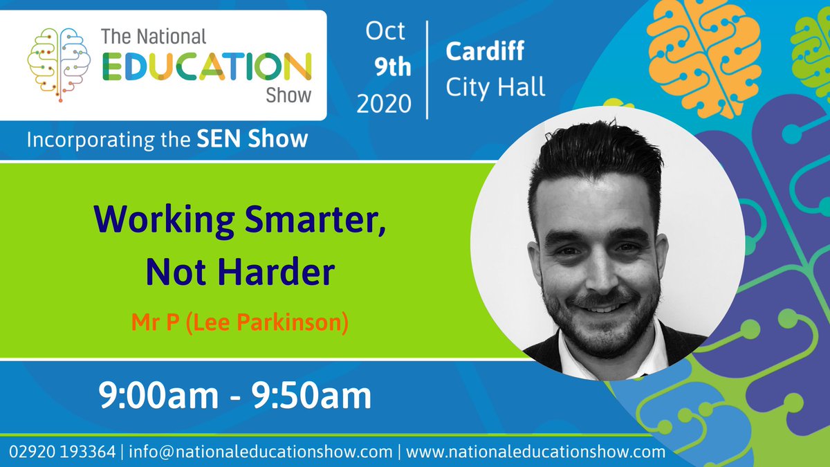 nationaledshow's tweet photo. We have @ict_mrp speaking at the National Education on Working Smarter, Not Harder! Click here for more information https://t.co/DK7sjhDw74
Book your ticket early to avoid disappointment #NESCYMRU2020 #education #cardiff #schoolinsetday #trainingday #mrp https://t.co/QooWvFltxx