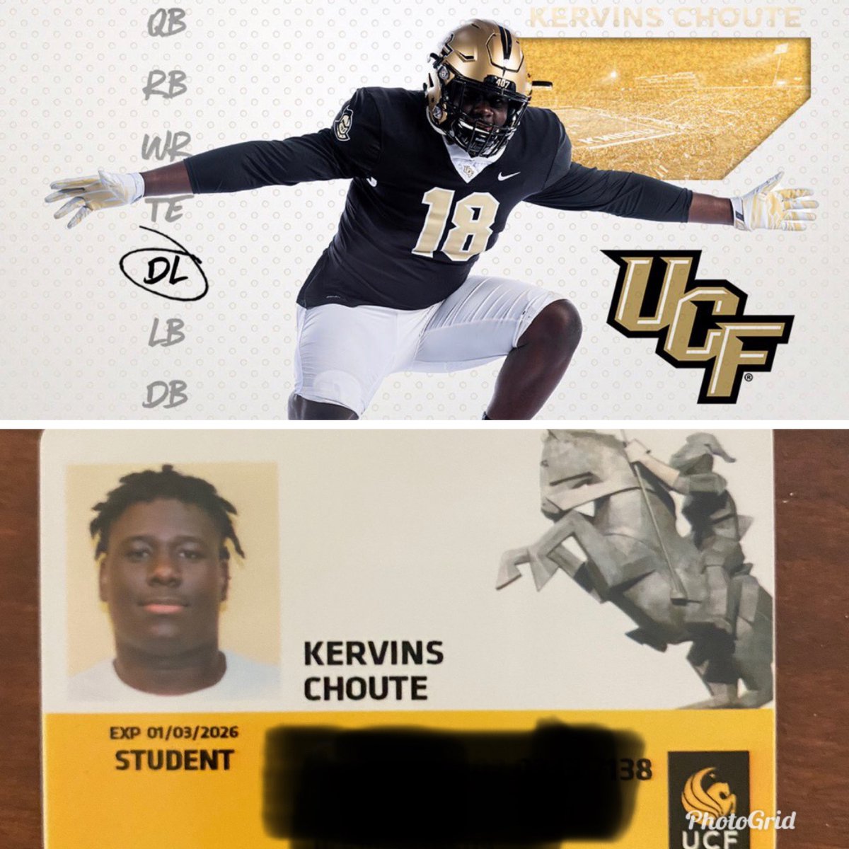 #EarlyEnrolleeBeachBoys Kervins Choute <a href="/bigchoute0/">K Choute</a> has enrolled early to the University of Central Florida...Buck Pride!!!! 💊🦌🤘🏾