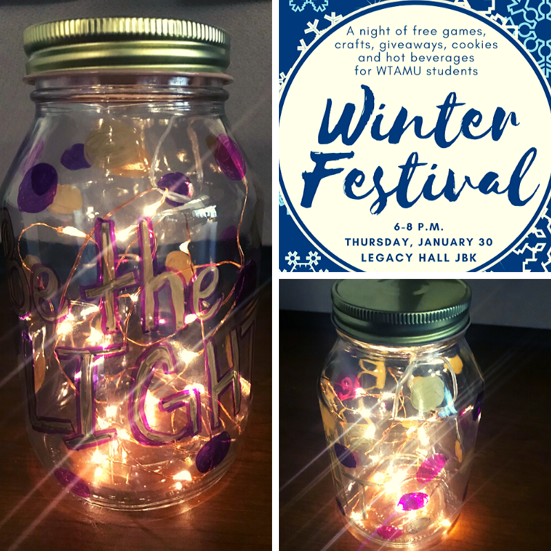 WT_OEC's tweet photo. The Winter Festival is coming up soon! Join us for free refreshments, games, giveaways and more. Diversity Ambassadors will be hosting a craft station in which you can design and make your own lantern. Looking forward to seeing you there! #IMatterWT https://t.co/gbtPDStiTH