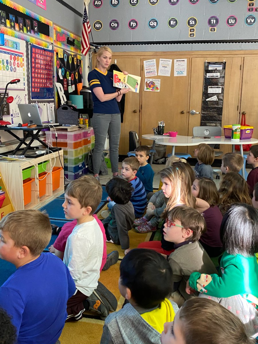 SealsMichelle's tweet photo. Community helpers give a safety talk to @A2Eberwhite kindergartners.  Thanks to @AAPD and @MottChildren for supporting our safety. @A2schools @A2SchoolsSuper https://t.co/ckToMrfFQa