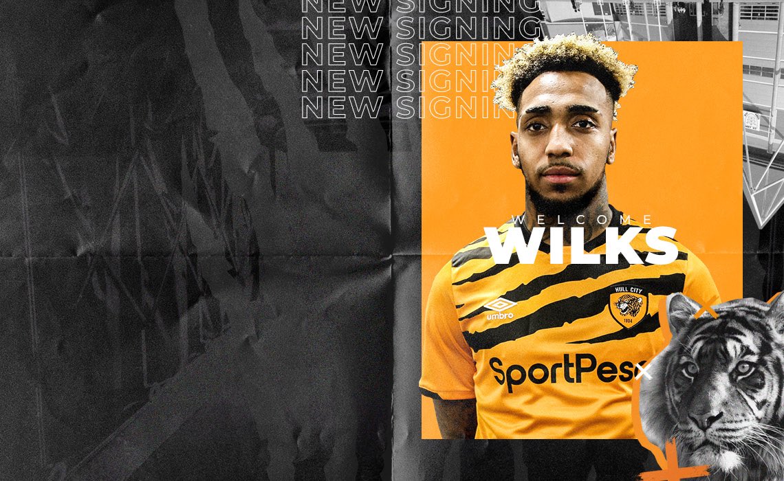 TransferRumou14's tweet photo. DEAL DONE ✍️ Hull City have signed Mallik Wilks on loan until the end of the season, with the Club then having the option to make the deal permanent (@HullCity) #HCAFC https://t.co/6ZXdzbMloo