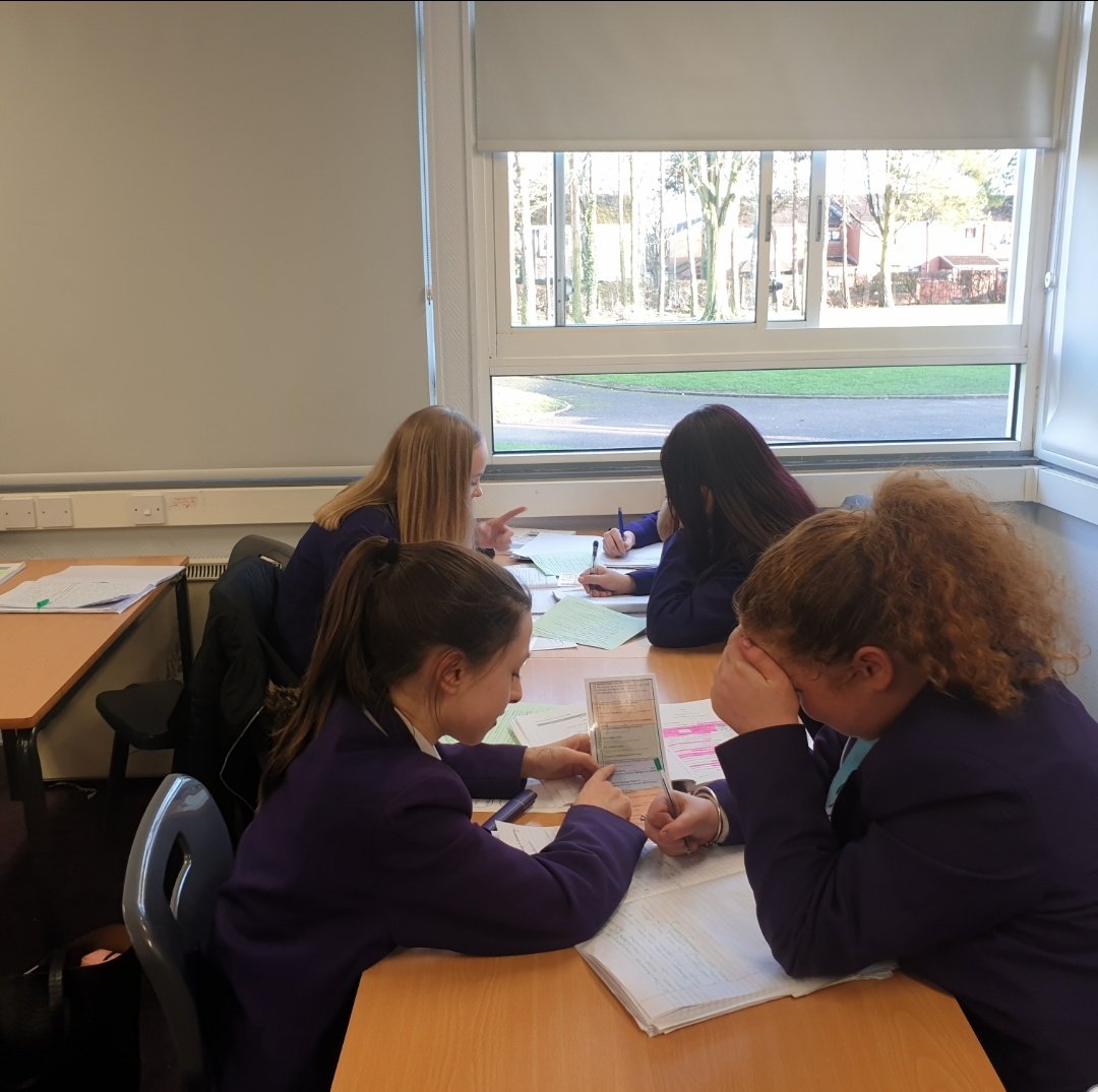 MissKaurAHS's tweet photo. Lovely to see the Y8's supporting each other in their PEFIC responses. Students redrafted their original answers and shared ideas! @miss_kdunn https://t.co/cKdV8aU74j