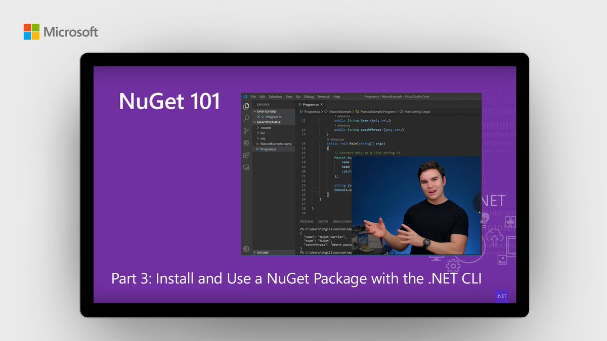 Learn how to use the .NET CLI to install #NuGet packages in this continuing series from @ChrisRayGill: http://msft.it/6018TkbQi