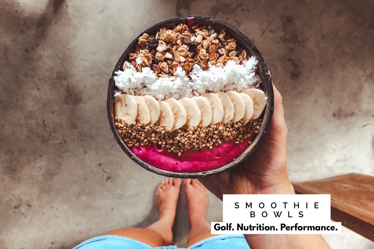 LorieMulhern's tweet photo. Fuel Fridays: So this happened....I found a site that has some amazing smoothie bowls that are both eye catching, mouth watering, tummy filling and body fueling. Oh my smoothie bowls are ffffffantastic! 
#GNP
#Golf 🏌️ 
#Nutrition 🍲 
#Performance 💪🏼 https://t.co/lM78J6N48T
