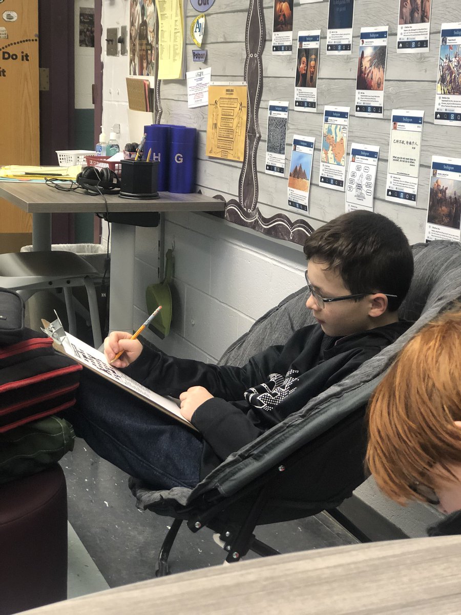 MrsCin603's tweet photo. Congratulations to MM 603s Puzzle Champion!  You can smell the “brain sweat”🧠💪🏼✍🏻
#ams #AP_EveryStudentEveryDay https://t.co/D2XITjs874