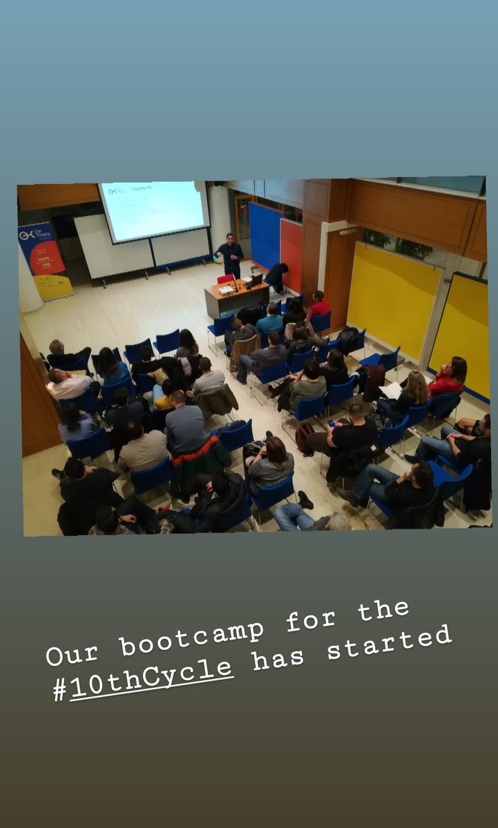 okthess's tweet photo. We'live at OK!Thess with the #10thCycle bootcamp. https://t.co/2L54o3JiaZ