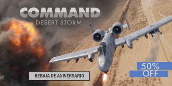 CMO Desert Storm a mitad de precio