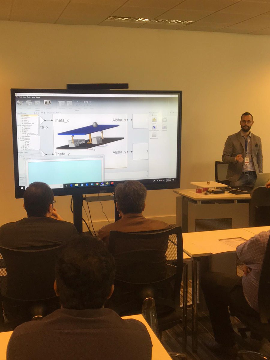 AcromeRobotics's tweet photo. We visited educational institutions in the UAE with
@Altair_Inc
Our CEO Basar Sahinbeyoglu and Altair's Math & Systems Specialist Livio Mariano have presented Altair-Acrome collaboration.
#Acrome #Altair https://t.co/rlAJmFGyA9