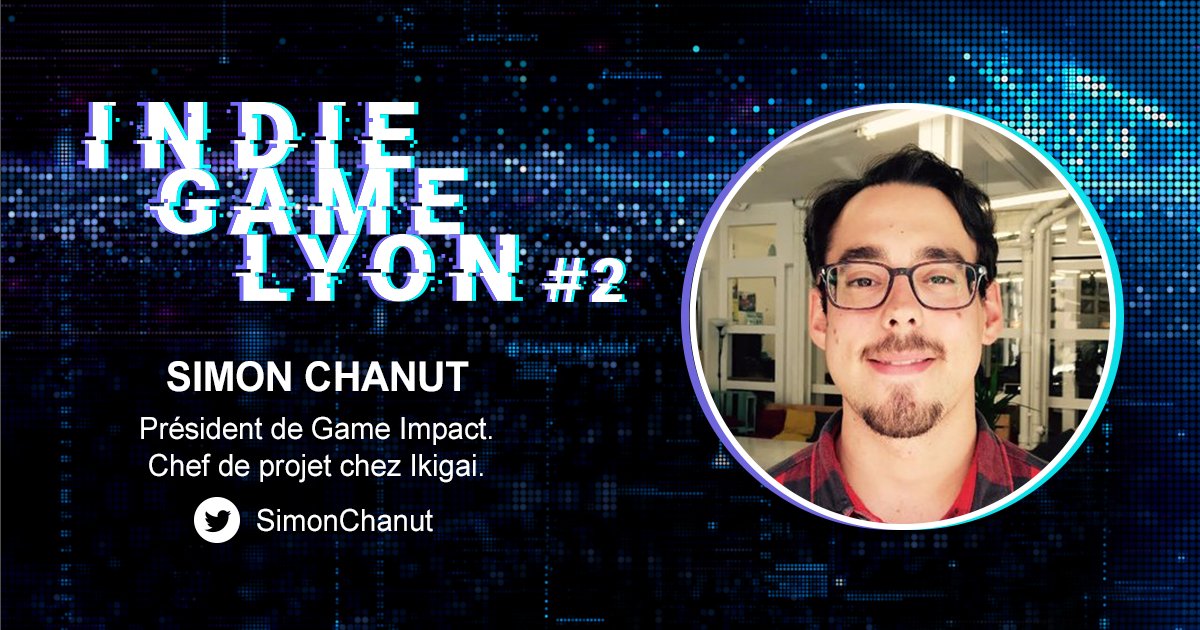 [1/2] <a href="/SimonChanut/">Simon</a> préside l'association <a href="/g4meimpact/">Game Impact</a>, qu'il a co-fondé il y a quatre ans à Paris. Game Impact organise des événements sur les enjeux sociétaux du jeu pour réfléchir ensemble à comment créer un monde meilleur par ce média !