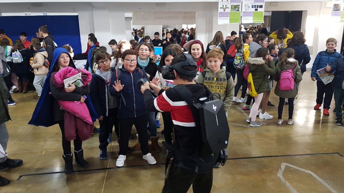 INDESS_Cadiz's tweet photo. II Exposición Interactiva ‘Ciencia con Clase’, organizada por la Fundación Avanza, el instituto Cristóbal Colón y el Ayuntamiento de Sanlúcar con la colaboración, entre otros, de investigadores del INDESS.
#indess #indessuca #universidaddecadiz #iiexposicioncienciaconclase https://t.co/SQvUJ4UBx9
