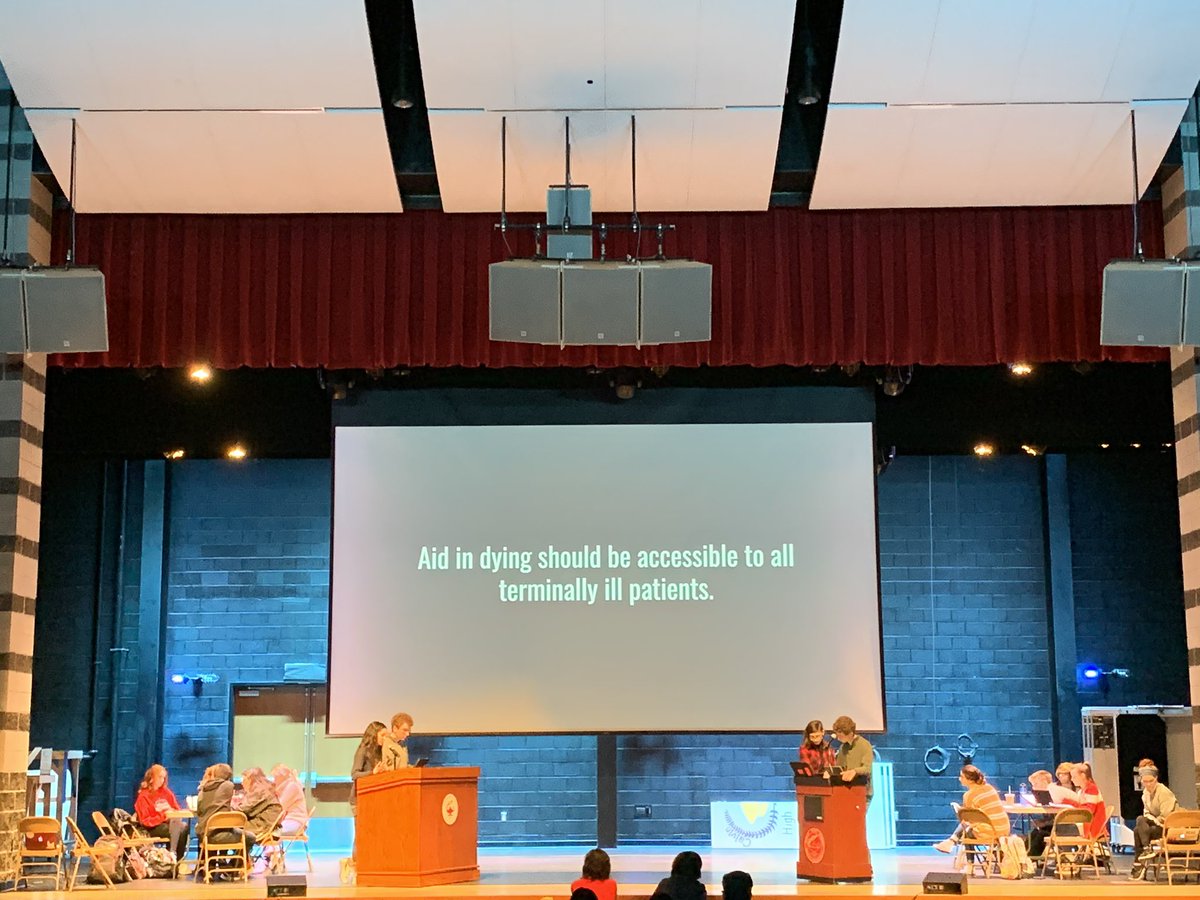 BHSTechInt's tweet photo. Last debate day! We will find out by the end of the day which side wins, both sides had very compelling arguments. Great job! https://t.co/Rjju8YNSBq