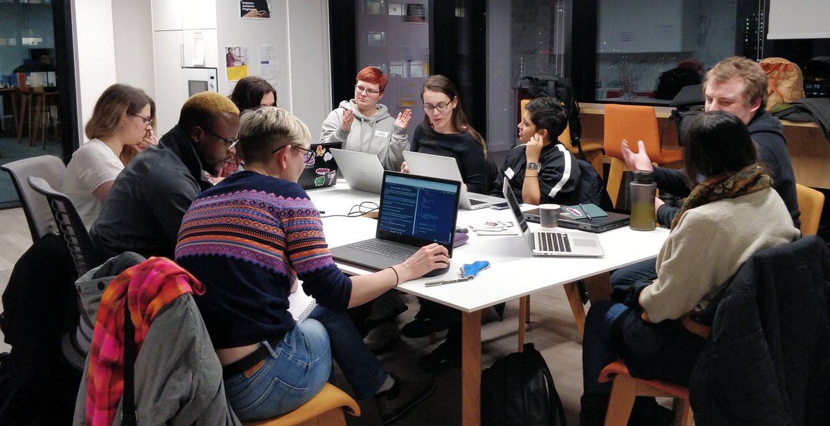 FeyAgape's tweet image. What a great start to the year yesterday @CodeAndStuff_uk, with a turnout of 39 (29 attendees and 10 mentors) incredibly more motivated and my wish is too see them all in tech jobs by the end of 2020 #CodeAndStuff #Manchester #WomenWhoCode #WomenInTech #2020goals #DiversityInTech