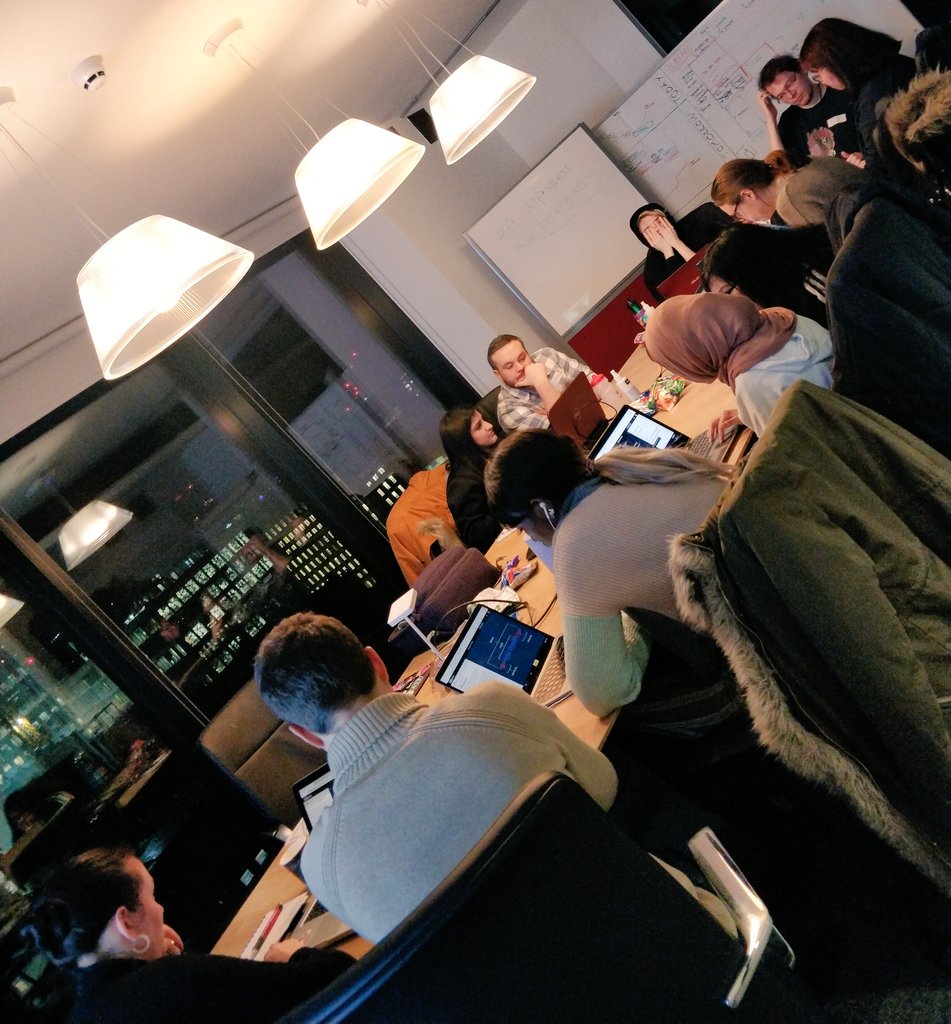 FeyAgape's tweet image. What a great start to the year yesterday @CodeAndStuff_uk, with a turnout of 39 (29 attendees and 10 mentors) incredibly more motivated and my wish is too see them all in tech jobs by the end of 2020 #CodeAndStuff #Manchester #WomenWhoCode #WomenInTech #2020goals #DiversityInTech