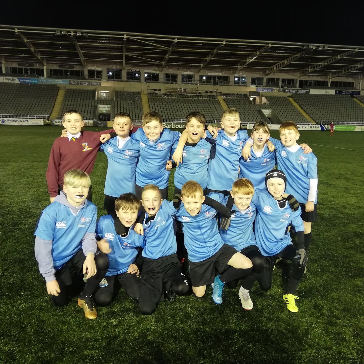Great year 7 Champion Schools North East Finals <a href="/ThunderRugby/">Newcastle Thunder</a> last night, all teams doing great with <a href="/es_physed/">Egglescliffe PE</a> and @HexhamMiddle going through to the <a href="/Schools_RL/">Schools Rugby League</a> national rounds.
Thanks also to Parkside Academy and <a href="/WhytrigMS/">Whytrig MiddleSchool</a> who came 3rd.
Good Luck in the next rounds.