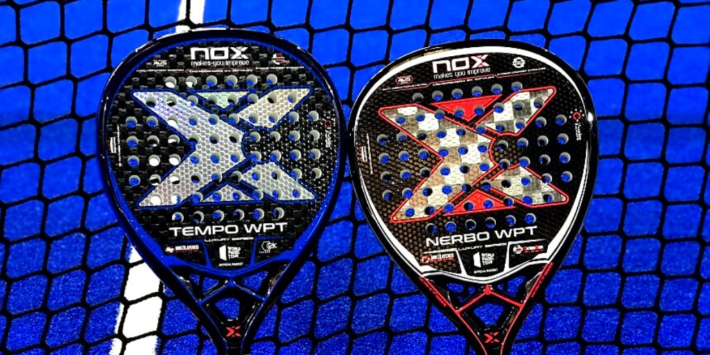 noxpadel's tweet photo. ¿Azul o roja? 💙❤ De superfícies rugosas para maximizar los efectos, núcleo Multilayered Core y un cuidado rediseño del corazón. Descúbrelas aquí: https://t.co/UmWFp8isrF #Nox #Padel #NoxPadel #WPTOfficialRacket #NoxTempoWPT #NoxTempoWPT https://t.co/kD5kbevNlE
