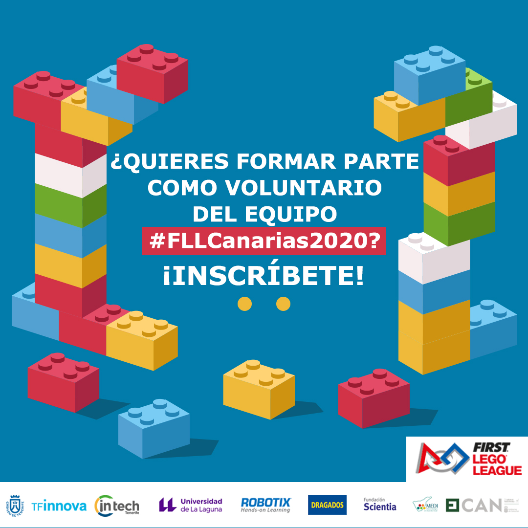 FLLCanarias's tweet photo. ¿Preparado para #FLLCanarias2020? 🏗️🏫
Menos de un mes para el torneo regional y sigue abierta la inscripción para ser voluntarios y formar parte de nuestra #familiaFLL. 🙋‍♀️🙋‍♂️
Inscripciones:
📆 Hasta el 12 febrero 2020
👉https://t.co/MkwltmALRZ

#CityShaper
#BoomTownBuild https://t.co/9jctQWraru