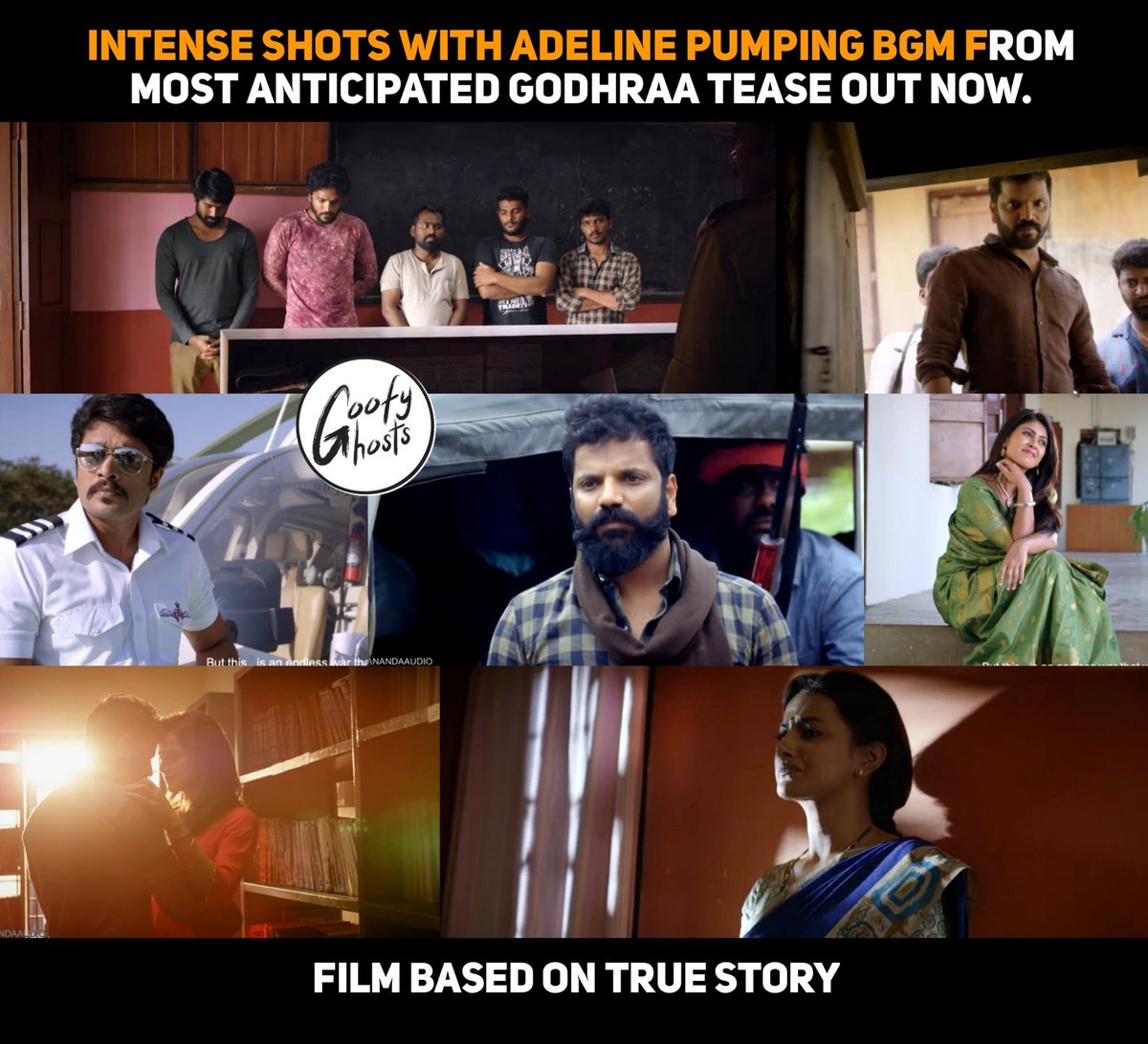 GoofyGhosts's tweet image. @SathishNinasam @ShraddhaSrinath starring #GodhraaTeaser out now

youtu.be/H4vk3zv7TSg

@ImSimhaa #AchyuthaKumar #rakshasomashekar
#SonuGowda 
@judahsandhy @naveen_sajju  @aanandaaudio #JacobFilmsLeaderFilmProduction
