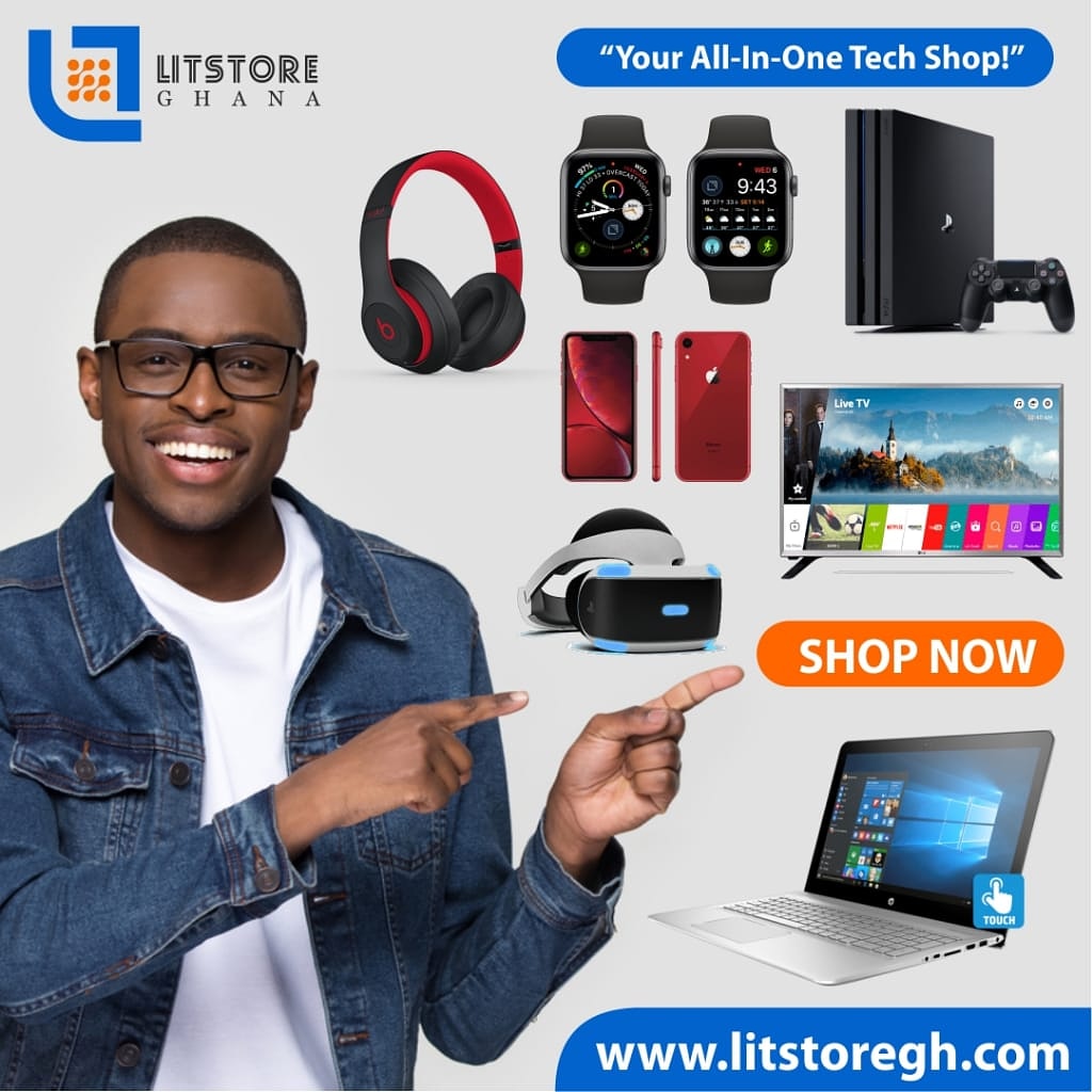 litstoregh's tweet photo. Opened For Business Contact Us 0205414305 or Whatsapp 0555171905 Now 
For All Your Laptops, Phones &amp; Apple Products. Available In Stock Samsung Note 10+, iPhone X Sprint Lock, Airpod Pro, FIFA 20Cds at very cool prices #HeyBabe Davido Vodafone #83kom #Eminem Betway https://t.co/lW1TK1kELM