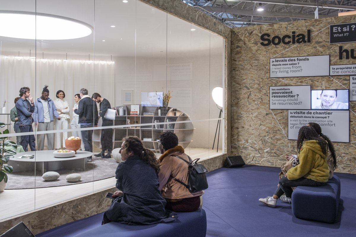 MaisonObjet's tweet photo. It's as if you were there..! Discover the first images from the (RE) GÉNÉRATION! space, the theme that's inspiring our 25th anniversary celebration. On the program: decoding generations Y and Z. Come and see it with your own eyes..(Hall 7)

https://t.co/fUzgE4kGGi 
#MAISONETOBJET https://t.co/alfPvm5kLg
