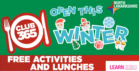 My_Airdrie's tweet photo. @nlcpeople 's free Club365 programme is open every weekend at Airdrie Leisure Centre and 7 other venues across North Lanarkshire. Primary school children entitled to school meals can attend.
Find more info at https://t.co/NmsJTGQqOl
#In_Airdrie #Club365 https://t.co/PjP2FNYJI2