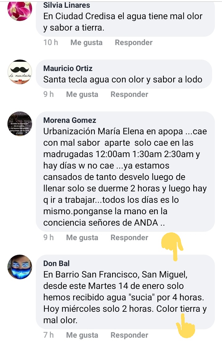 blogoneros's tweet photo. Ya no es solo en el Gran San Salvador el problema del mal olor en el agua potable, ya se están dando los primeros reportes en San Miguel🚿 @ANDASV denle prioridad a este problema si no se hará más grande #malolorenelagua #andasv #elsalvador #sivar @tcsnoticias https://t.co/KptWFD0euF