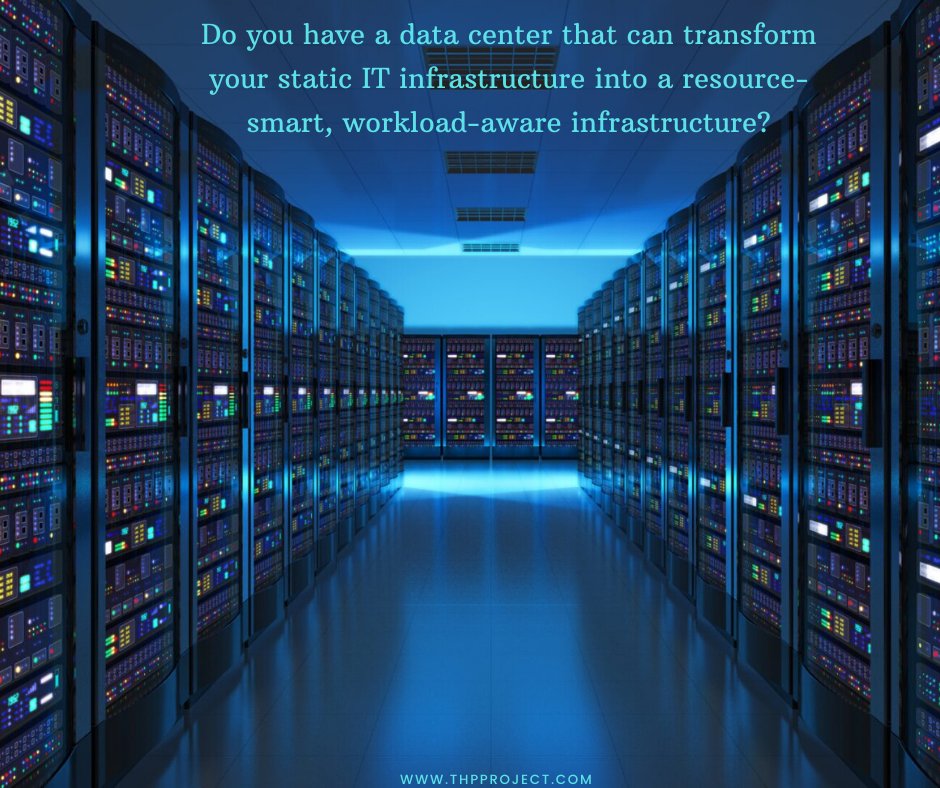 ThpProjectLtd's tweet photo. Do you have a data center that can transform your static IT infrastructure into a resource-smart, workload-aware infrastructure?
Talk to us now
#Thpproject #technology #cybersecurity  #securitysolution https://t.co/ifCujifI3q