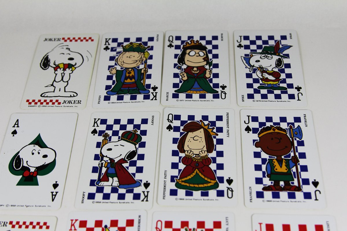 cheap_lightning's tweet photo. Auction for rare #Vintage #Nintendo #Snoopy Playing #Cards #Trump Japan Hallmark https://t.co/lAYFzwESBo https://t.co/Il1fJFZvFX