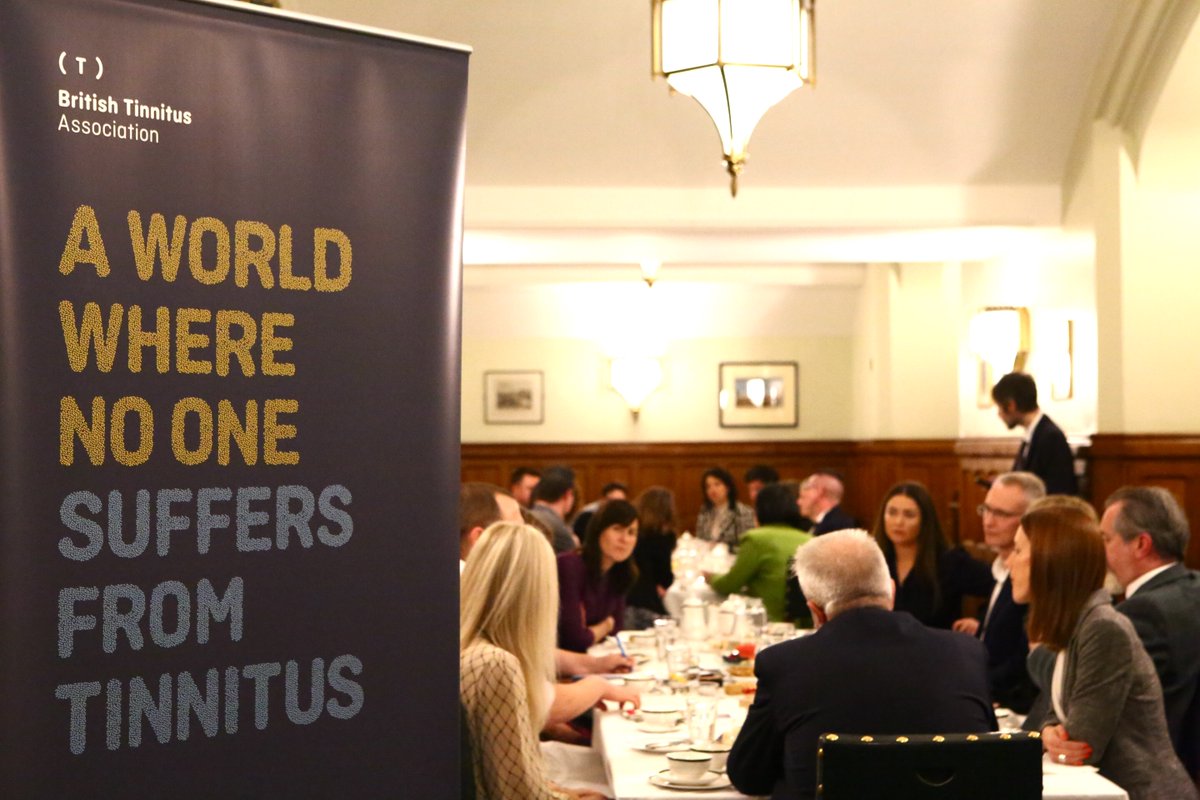 evergreenpr's tweet photo. Hugely successful #TinnitusRoundtable event at @HouseofCommons yesterday with @BritishTinnitus! Fascinating insights from our distinguished guests, & our host, Sir John Hayes, was so inspired that he called for the Health Secretary to provide more funding to #tinnitus research! https://t.co/Anzs6eiIvb