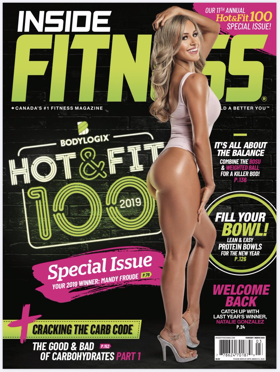 Cherry_Dolls_'s tweet photo. Check out the latest @Inside_Fitness Issue on newsstands now!!! 
Congrats to @froudemandy winner of the 2019 Hot &amp; Fit 100!!! Woohooo!! 
Spraytan/Makeup/Hair by @Cherry_Dolls_ 
Photo by @ArsenikStudios https://t.co/pGtBGKmETO