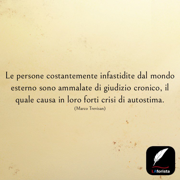 Libero Arbitrio Pa Twitter T Co Pbmo3fxp5o Frasi Aforismi Riflessioni Citazioni Pensieri Fastidio Giudizio Autostima Liberoarbitrio Laforista Marcotrevisan T Co Vorhxurpaf