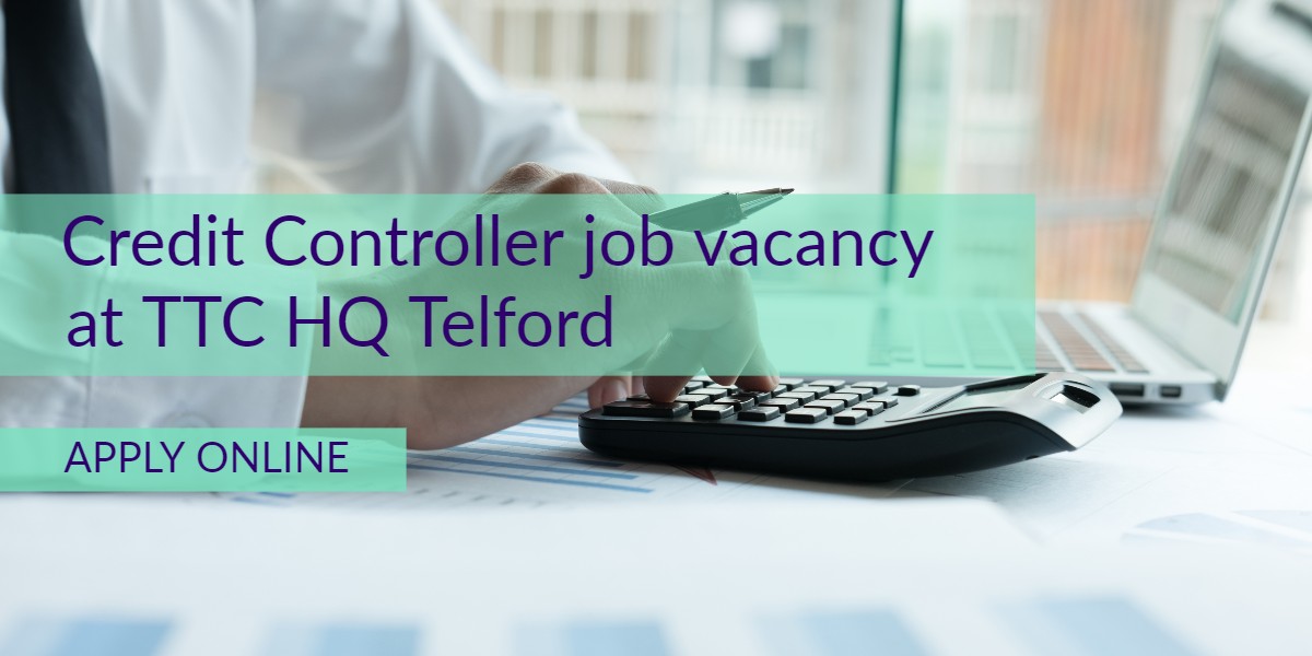 We are recruiting for a Credit Controller based in Telford. To apply bit.ly/2R62qPz #JobVacancy