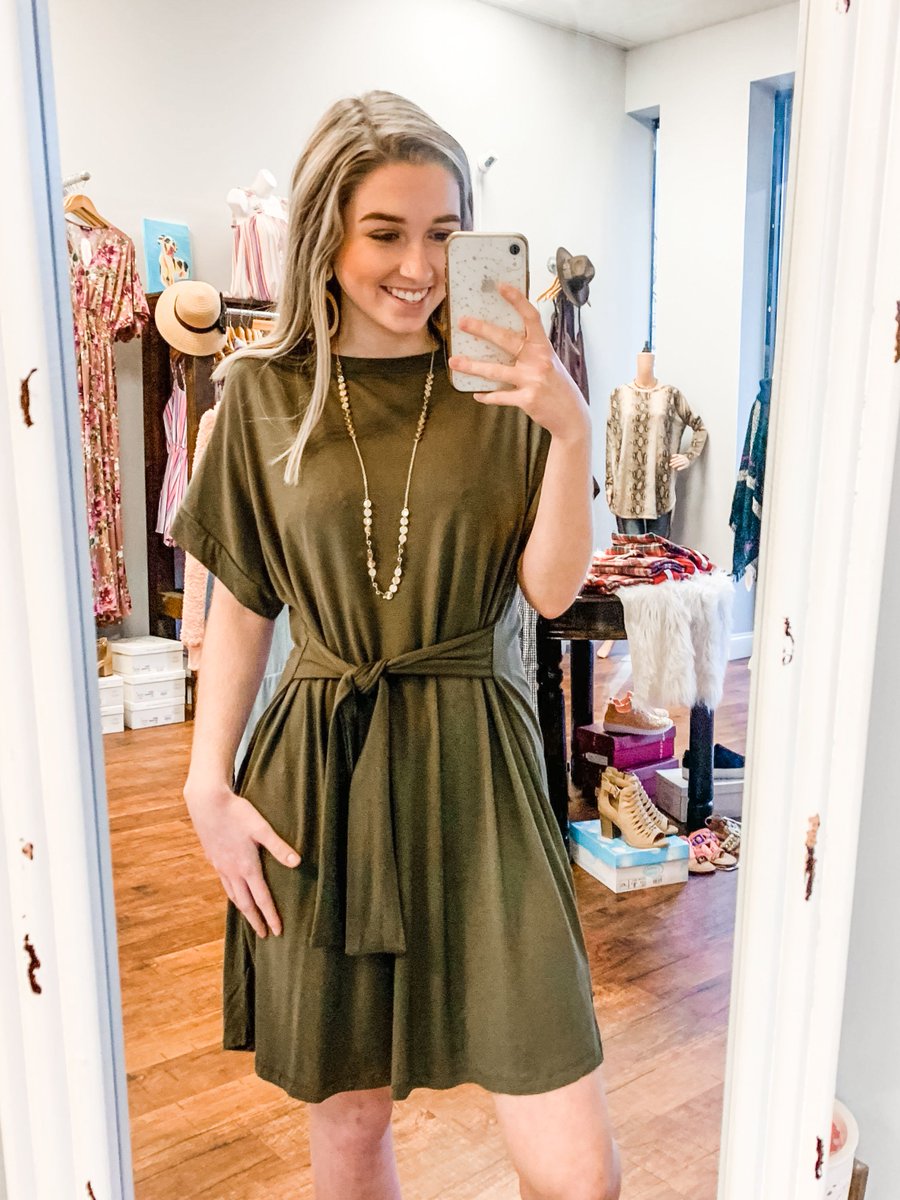 Koinophobic's tweet photo. There's nothing better than a casual wear dress! Tie it in the front or back for a versatile wardrobe piece❤ 

Search "all tied up" at https://t.co/Rb9BOHzxhu https://t.co/BCy4dRrk5u