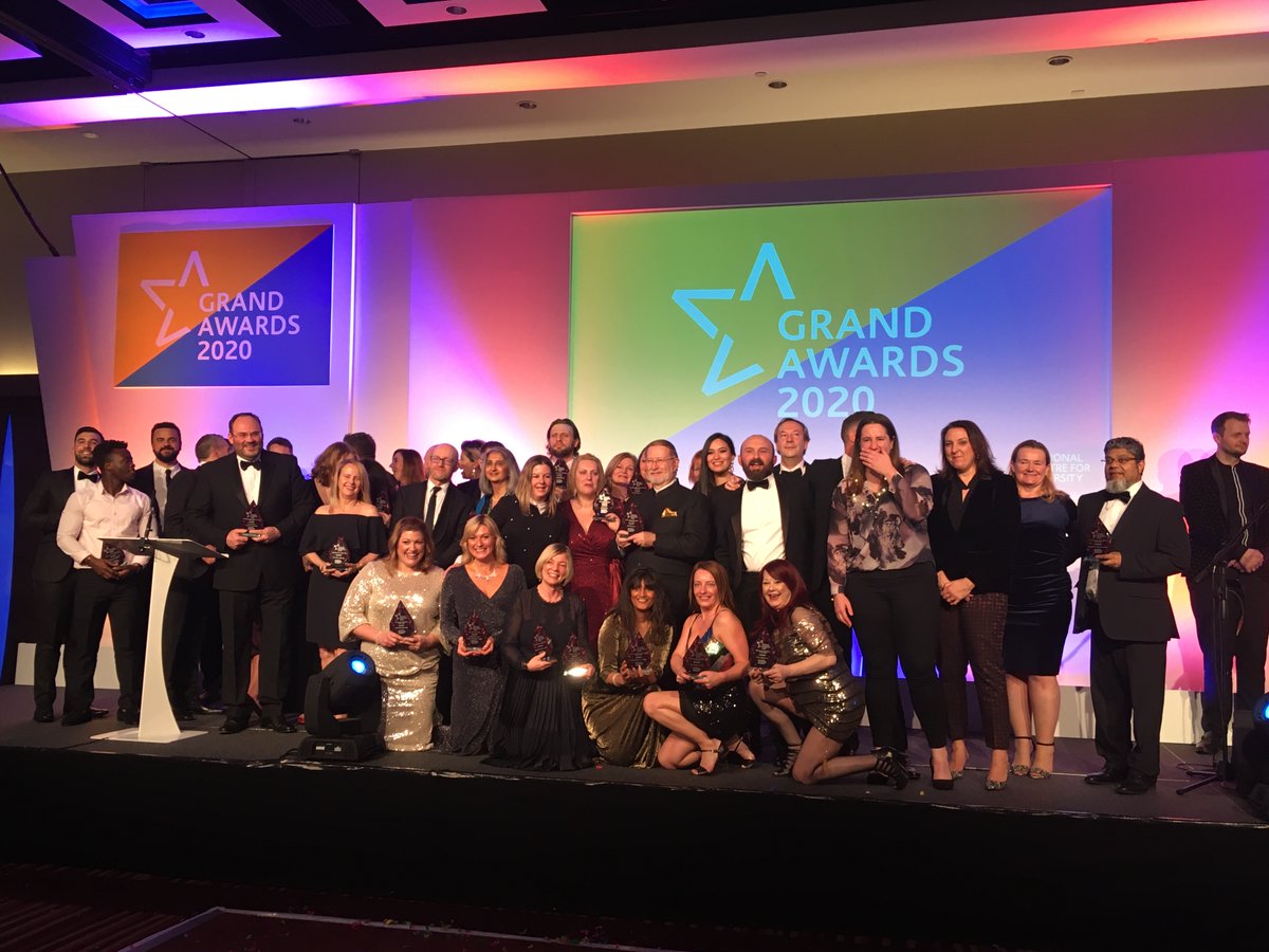 NCFDiversity's tweet photo. Congratulations again to all of our Award winners & organisations who made it into the #NCFD2020 Grand Awards. You can check out the full list of winners & the Top 100 Index 2020 at: https://t.co/4AjWpcJ2uN #diversityawards https://t.co/3C6IPY5r1A