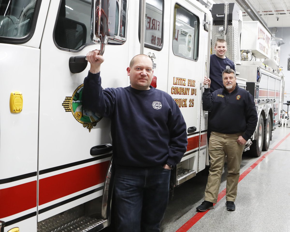 LititzRecord's tweet image. Local native Mike Smith (left) has been elected the new Fire Chief of Lititz. A firefighter in Lititz for nearly 30 years, his introduction to serving his community first began while he was still in high school. Check out our full interview in this week's Lititz Record Express!