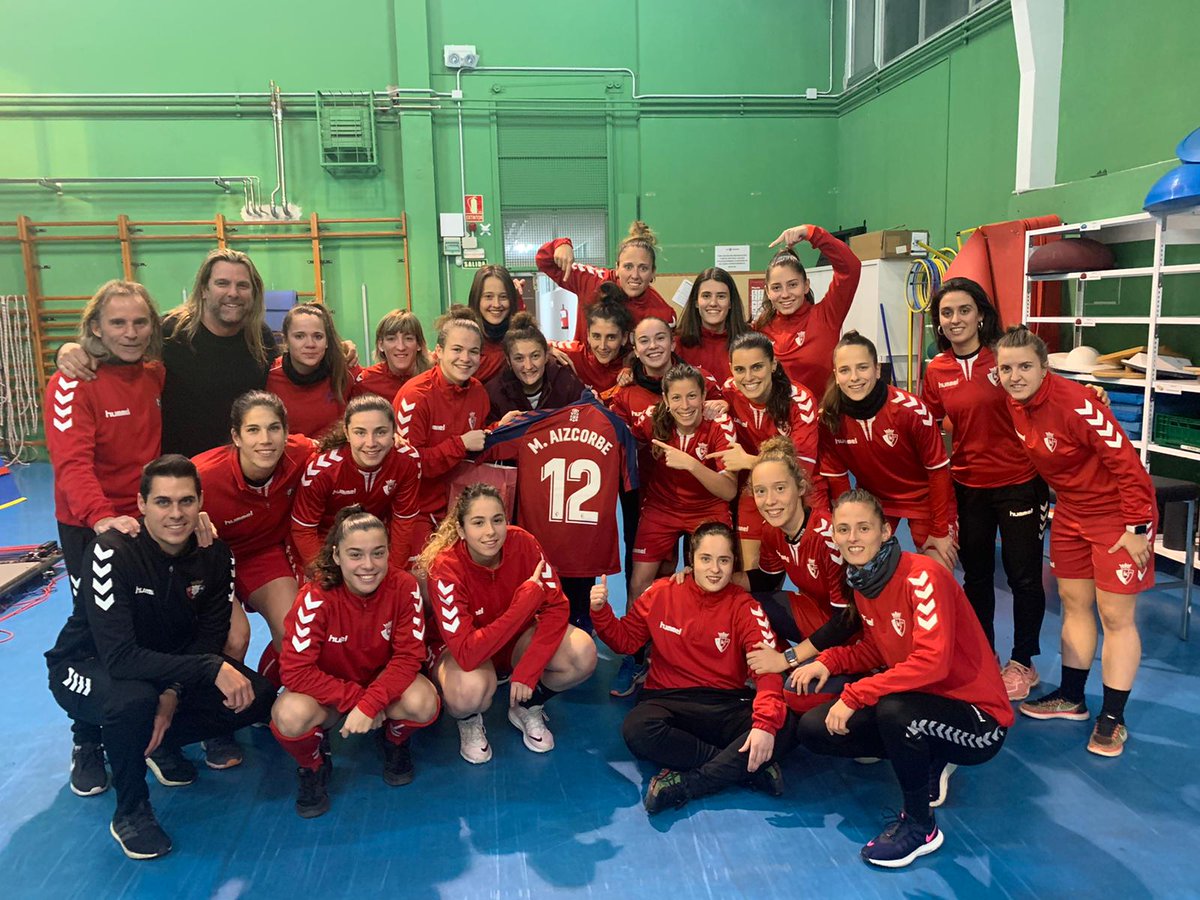 OSASUNA FEMENINO | María Aizcorbe se desvincula de #Osasuna y regresa al Berriozar. 

#GraciasMaría #EskerrikAskoMaría