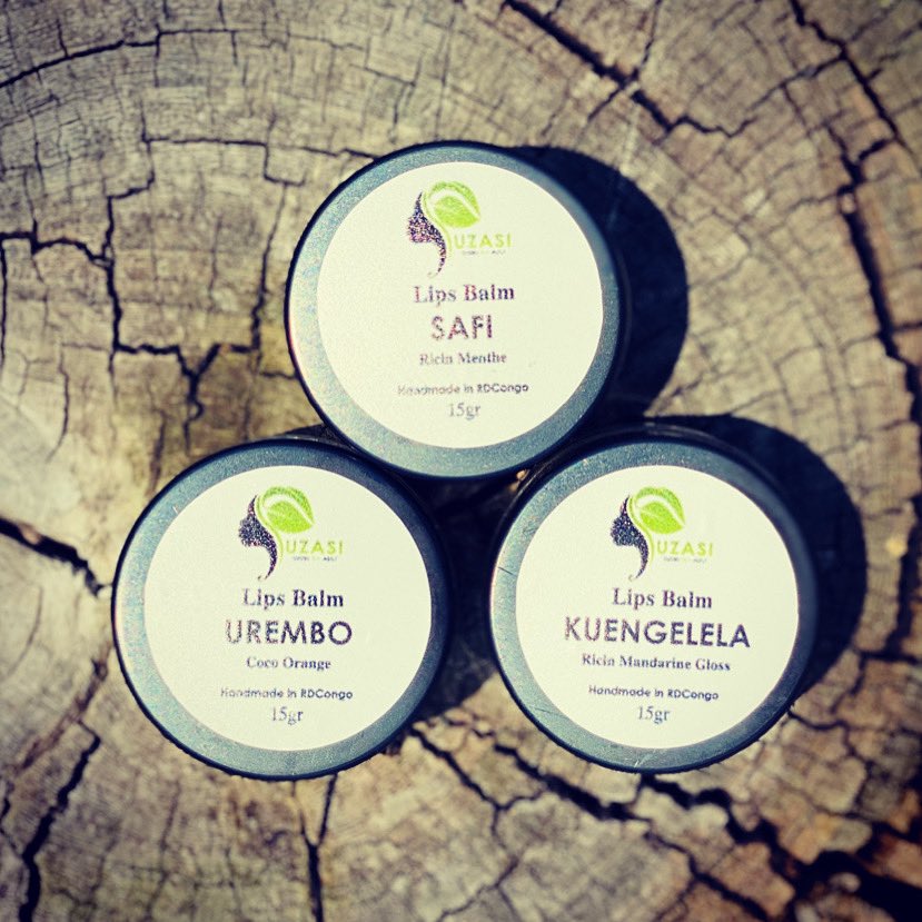 UzasiR's tweet photo. Faites votre choix... pour le soin de vos lèvres.      💋 👄 

. SAFI (fraîcheur)
. KUENGELELA (brillant)
. UREMBO (douceur)

100% #handmade #RDC🇨🇩

♻️ https://t.co/WhQ9CQcI5o
