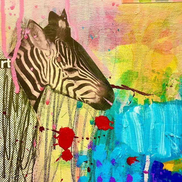 MariaBurgaz's tweet photo. Feliz San Antón! Detail #workinprogress #artandfun #affordableart #artcollector #contemporaryart #mixed media #mariaburgaz https://t.co/GMIMu7lmvr