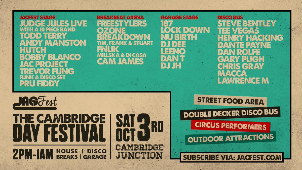 trevorfun's tweet photo. Just letting you know:
Jaqfest Day Festie 3rd October 2020

Get your tickets below!!

https://t.co/8lUeWMREya https://t.co/z5tPONsj98