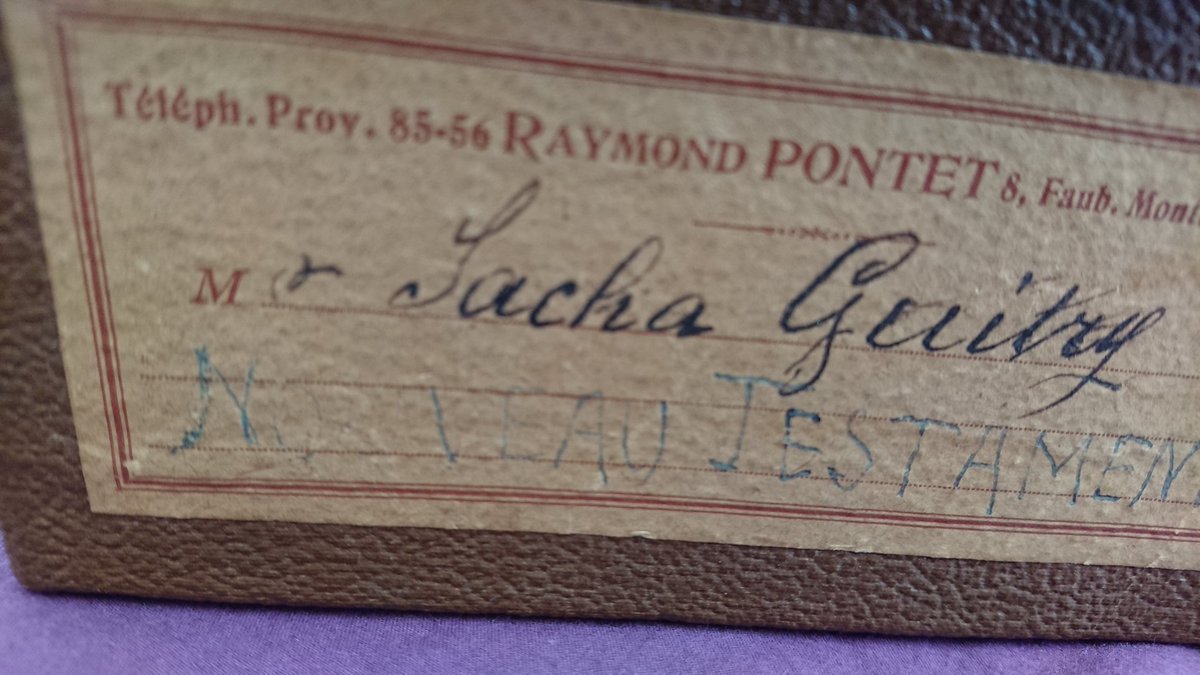 #postiche de #SachaGuitry bientôt au salon du #cinéma à #Argenteuil