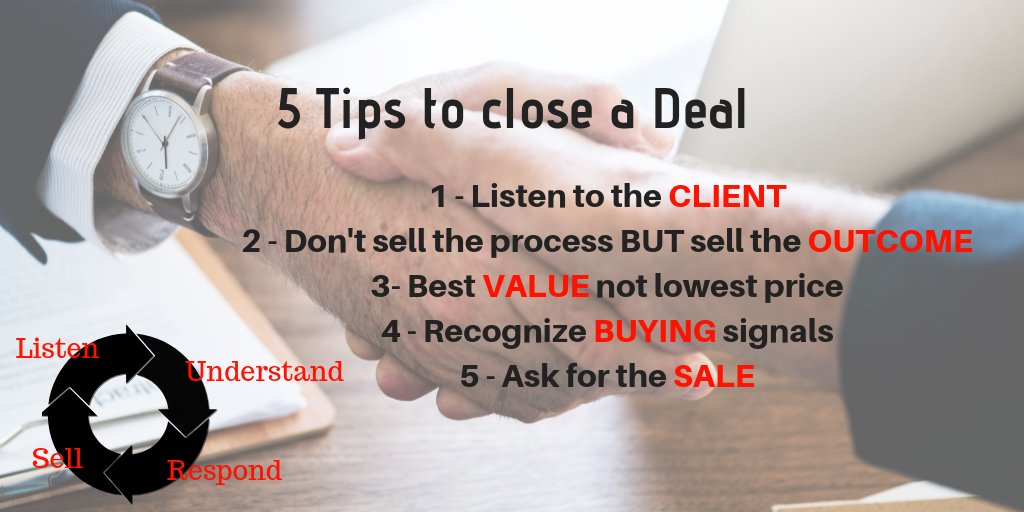 eventprepfran's tweet photo. #FridayFeeling
5 #tips to #closeadeal https://t.co/RlLAy5xOmG
