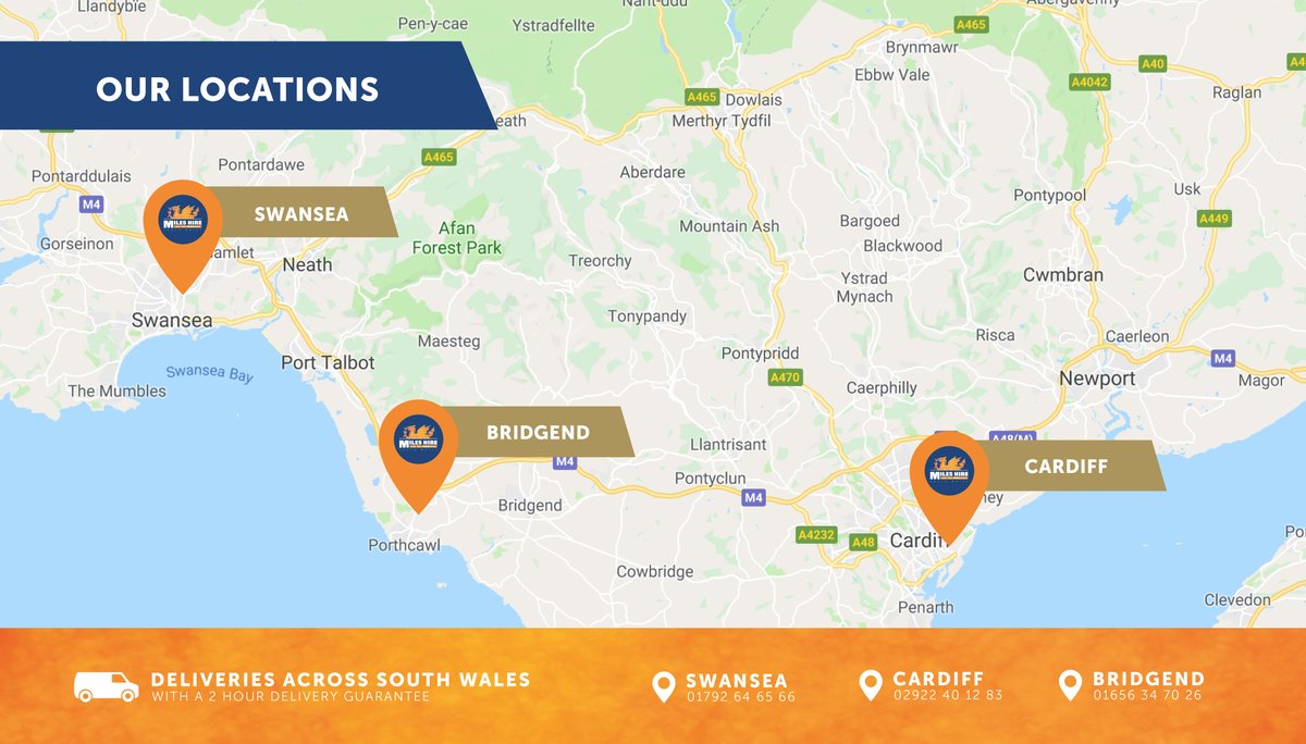 With depots across South Wales we have 1000's of products available for delivery within 2 hours no matter where you are located mileshire.co.uk

#Bridgend #Cardiff #Swansea