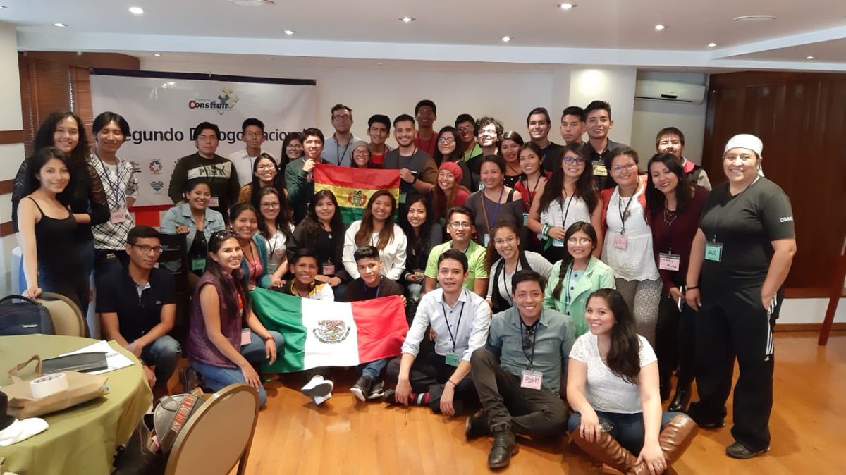 #ActividadesOk presente en el 2do. Diálogo Nacional: Conformación de la Plataforma de la Fundación CONSTRUIR, del 16 al 17 de enero en La Paz, Bolivia.